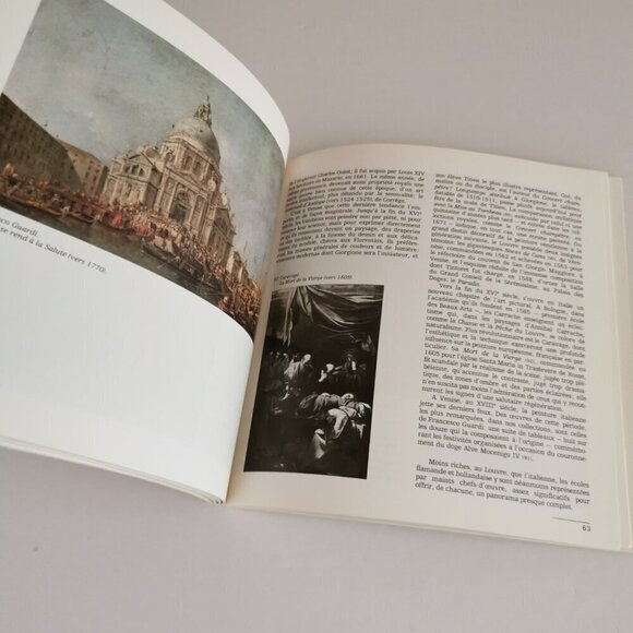 Le Louvre Museum Guide Book FRENCH Vintage 1986 Paris France Art Gallery - Picture 11 of 11